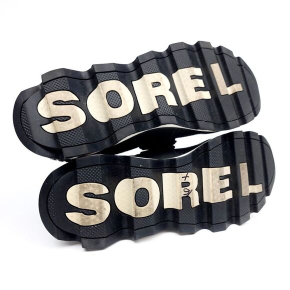 SOREL Kinetic Sneak Alpine Green Tundra Athletic Shoes Womens 9 Gorpcore Running - Picture 7 of 9